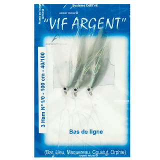 Bas de ligne vif argent FLASHMER