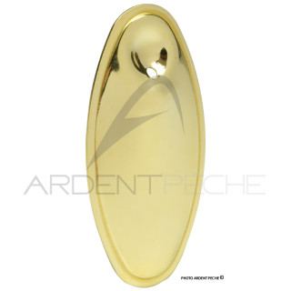 W In-line Brass Blade - spinner assembly - Ardent Pêche