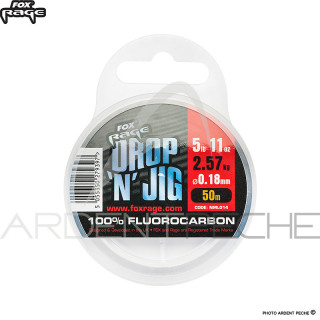 FOX RAGE Drop n jig Fluorocarbon Line