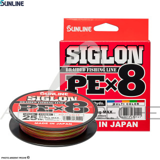 Treccia SUNLINE Siglon braid 8X multicolor 200m