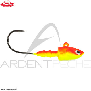 Testa piombata BERKLEY deep jig head arancione fluo