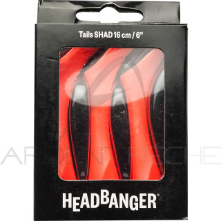 Leurre di superficie HEADBANGER Coda di ricambio shad 16 cm