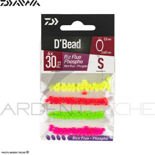 Perle DAIWA Combo perle riso fluo - fosfo