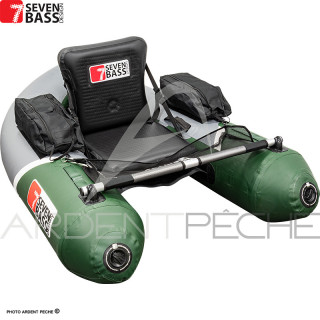 Float tube SEVEN BASS Brigad racing verde/grigio