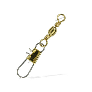 Girella a barilotto in ottone con moschettone FLASHMER