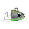 Testa piombata FIIISH Black minnow 70
