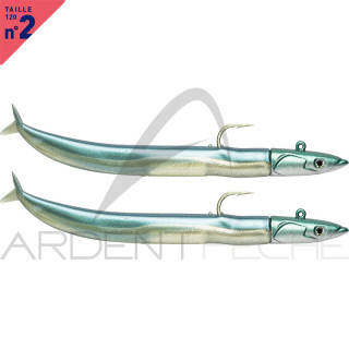 Soft lure FIIISH Crazy sand eel Double combo 120