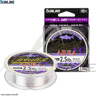 SUNLINE Troutist area FC fluorocarbon line 150m