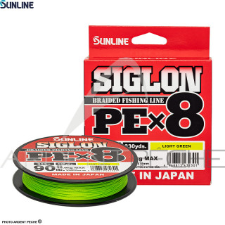 Treccia SUNLINE Siglon braid 8X verde chiaro 150m