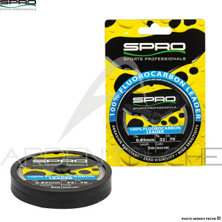 Fili fluorocarbonio SPRO 100% Fluorocarbon leader