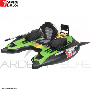 Float tube SEVEN BASS Flatform Junior verde