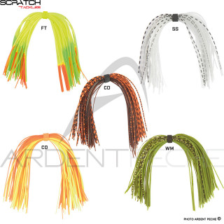 SCRATCH TACKLE Silicone skirt spinner