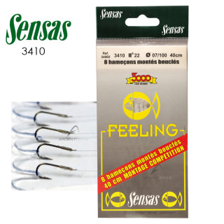 Match hook SENSAS FEELING 3410 BZ tied