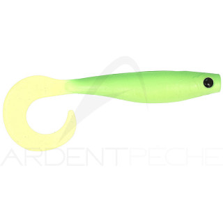 Leurre souple HYPERLASTICS Curlyminn round jig head 6 14g