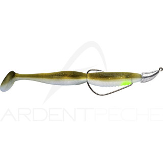 Soft bait MEGABASS Super spindle worm 4 VM montato VJ36 5g H2/0 x1