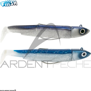 Leurre souple FIIISH Black minnow double combo 90