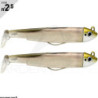 Soft lure FIIISH Black minnow double combo 105