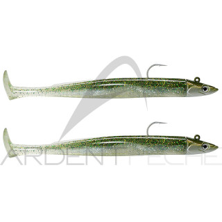 Soft bait FIIISH Crazy paddle tail double combo 150