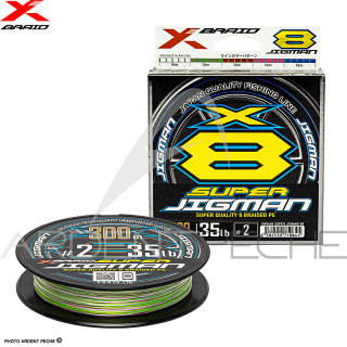 Braided line XBRAID Super jigman X8 300m