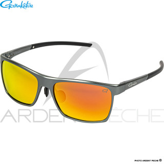 GAMAKATSU G Glasses Alu Grey/Red Mirror Polarized Sunglasses