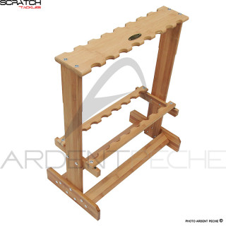 SCRATCH TACKLE Espositore canne bambù