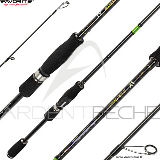 Favorite X1 - gamma di canne da tecniche di pesca spinning - Ardent Pêche
