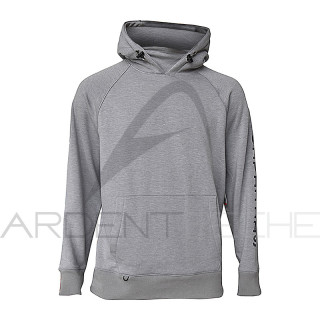 Felpa GRUNDENS Dillingham tech hoodie Metal heather