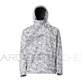 Giacca Grundèns Charter Glacier Camo - pescate all'asciutto - Ardent Fly Fishing