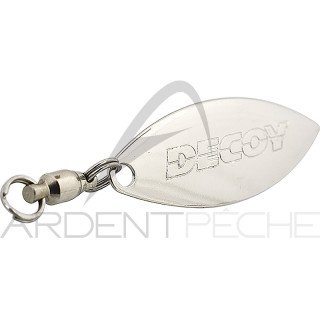 Blade DECOY Silver rolling blade BL-6