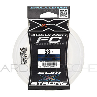 Filo fluorocarbonio XBRAID FC Absorber slim and strong