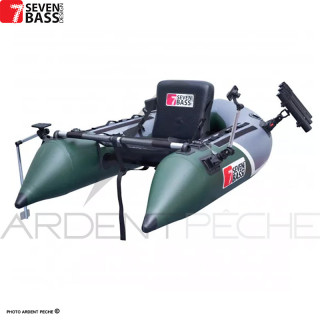 Float tube SEVEN BASS Armada 170 Ultim-8 Verde grigio full pack
