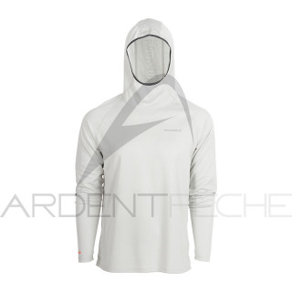 Grundéns UPF 50 Solstrale Pro Hoody Glacier Top - Ardent Fly Fishing