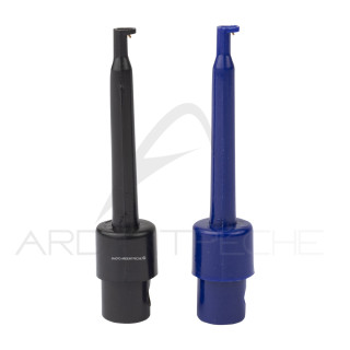 Grip clips thread fly display