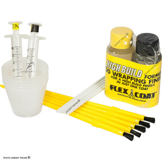 Vernice epossidica FLEX COAT rod wrapping finish super kit