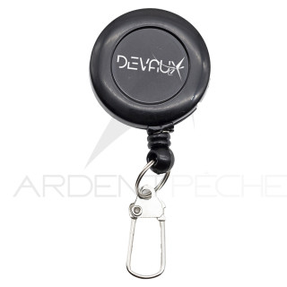 Portastrumenti a retrazione con bottone e clip DEVAUX