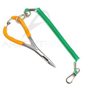 Dr Slick clamping scissor pliers orange cord