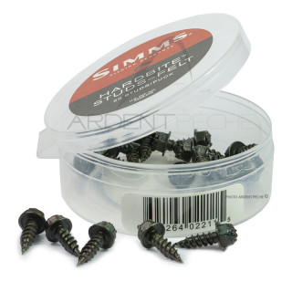 Chiodi SIMMS Hardbite studs nero suole feltro x20