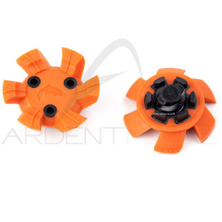 SIMMS G4 Pro Powerlock Cleats TPR Orange