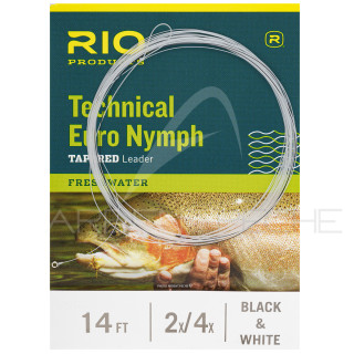 Finale RIO Technical Euro Nymph 14´ (4.30m) nero/bianco