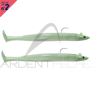 Leurre souple FIIISH Crazy paddle tail double combo 120