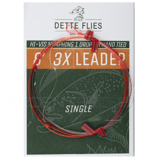 Finale di lenza Dette Flies ninfa 2,40 m (8ft)