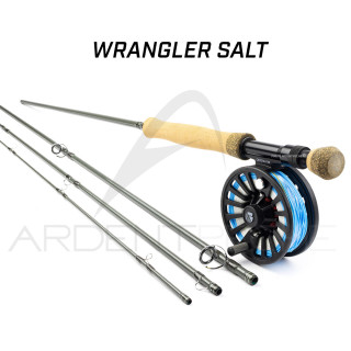 Kit Canna a mosca REDINGTON WRANGLER Salt 9' coda 8