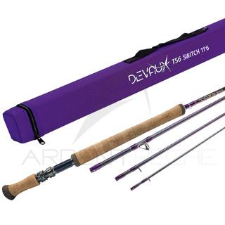 Canna da mosca DEVAUX T56 2 mani Switch 11'6 seta 6/7