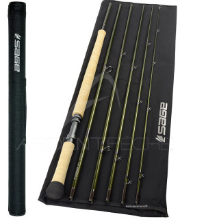 Canna da mosca SAGE SPEY SONIC 14' coda di topo 9 (6 sezioni)