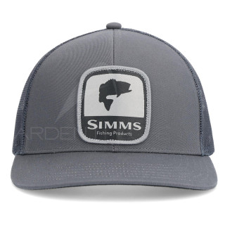 Cap SIMMS Double Haul Icon Trucker Bass Gunmetal