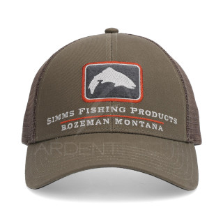 Cap SIMMS Trout Icon Trucker Hickory
