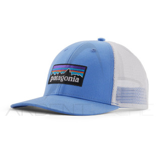 PATAGONIA P-6 Logo LoPro Trucker Hat Abundant Blue Cap