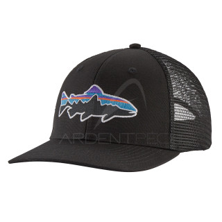 PATAGONIA Fitz Roy Trout Trucker Black Cap