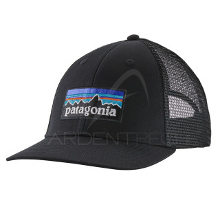 PATAGONIA P-6 Logo LoPro Trucker BLK Cap