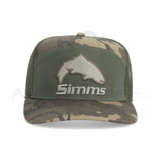 Cappellino SIMMS Brown Trout 7-Panel Olive